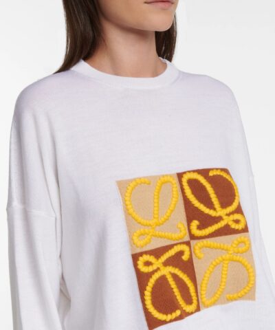 Loewe Anagram Crewneck Sweater 20251839 4