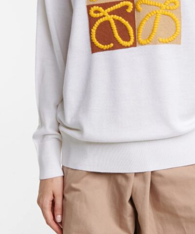 Loewe Anagram Crewneck Sweater 20251839 5