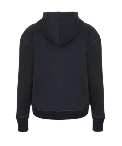 Loewe Anagram Logo Embroidered Cotton Jersey Hoody 20249942 2