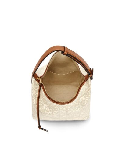 Loewe Cubi Bag In Anagram Jacquard And Calfskin 20249995 10