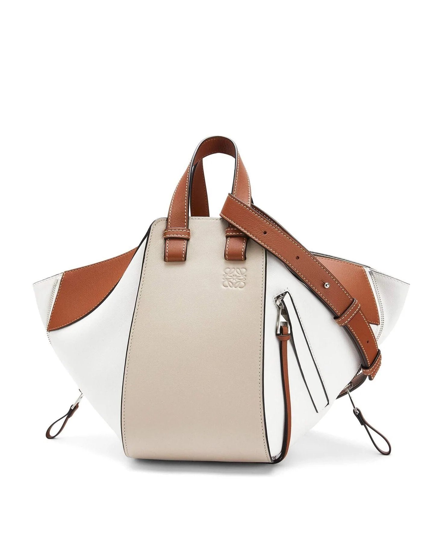 Alternative view of Loewe Hammock Small Bag In Light Oat / Soft White