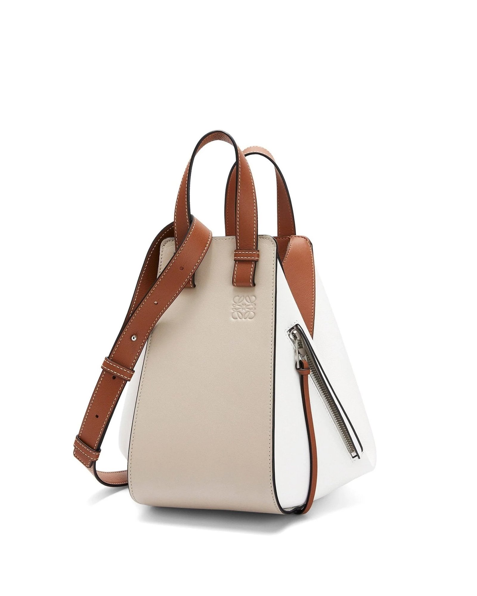 Loewe Hammock Small Bag In Light Oat / Soft White-20252420