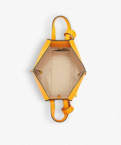Loewe Hammock Small Leather Shoulder Bag In Yellow 20252444 3