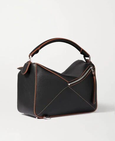 Alternative view of Loewe Large Black Puzzle Edge Bag