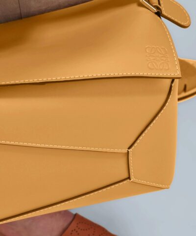 Loewe Large Puzzle Edge Bag in Grained Calfskin 20238916 3