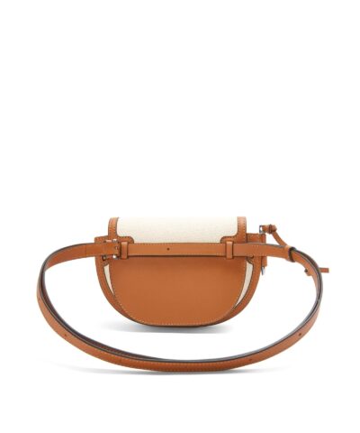 Loewe Mini Gate Dual Bag in Canvas and Calfskin 20252386 5
