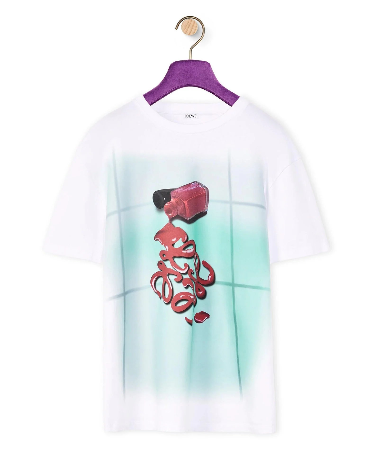 Alternative view of Loewe Nail Polish T-shirt in Cotton