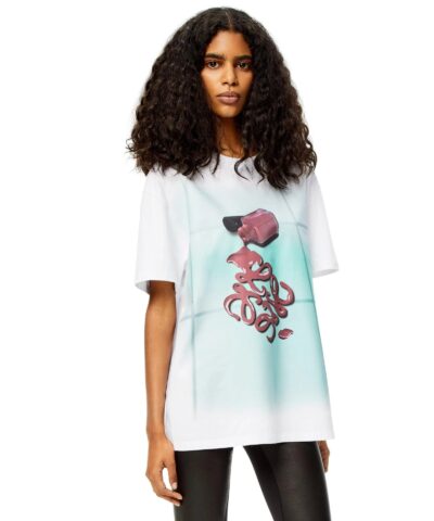 Loewe Nail Polish T-shirt in Cotton-20243874