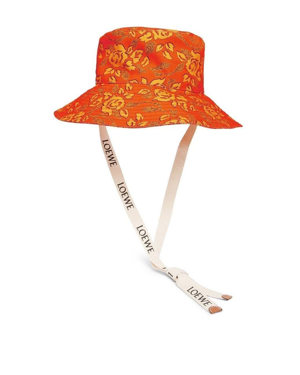 Alternative view of Loewe Paula's Ibiza Cotton Bucket Hat In Orange