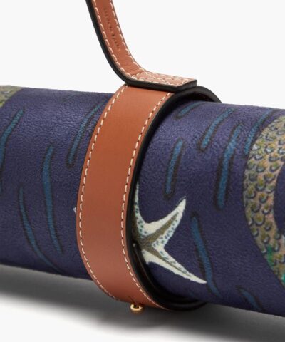 Loewe Paulas Ibiza Microfibre Yoga Mat and Leather Carrying Strap 20252451 5