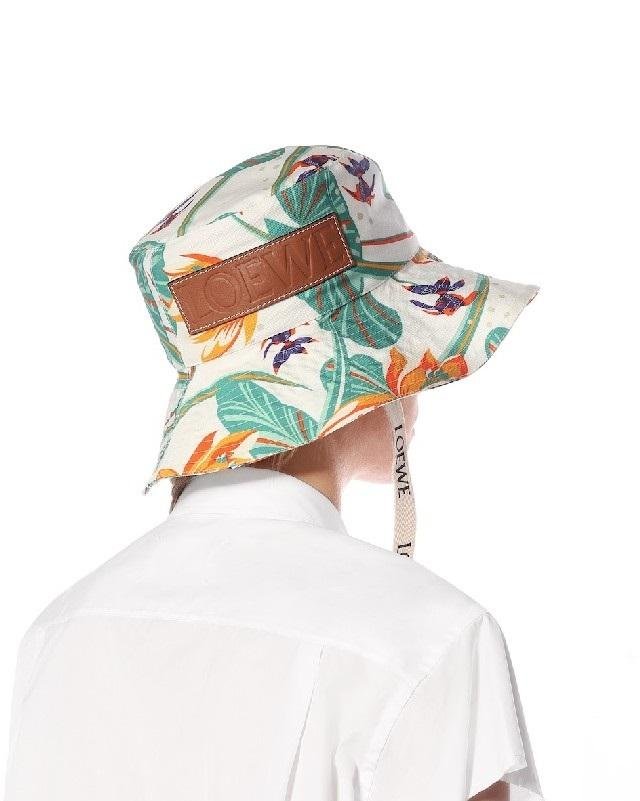 Alternative view of Loewe Paula's Ibiza Waterlily Print Cotton Bucket Hat
