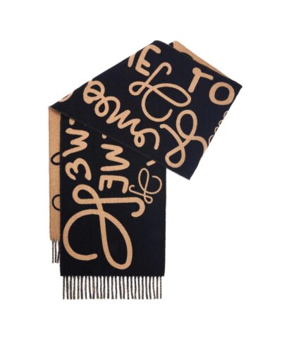 Loewe Scarf In Wool And Cashmere 20238315 7