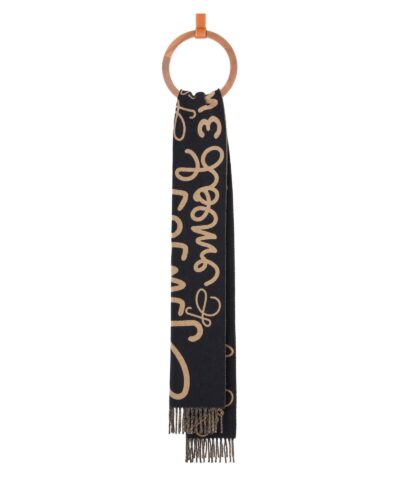 Loewe Scarf In Wool And Cashmere 20238315 8