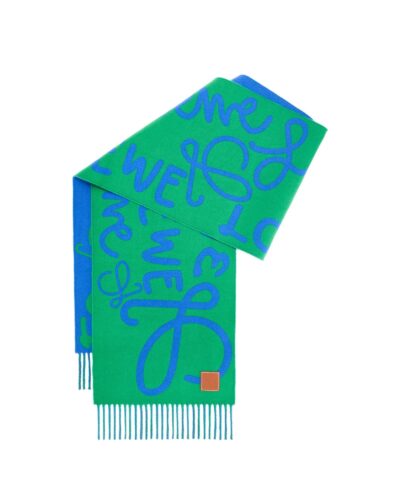 Loewe Scarf In Wool And Cashmere-20238316