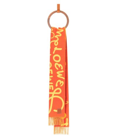 Loewe Scarf In Wool And Cashmere 20238328 11
