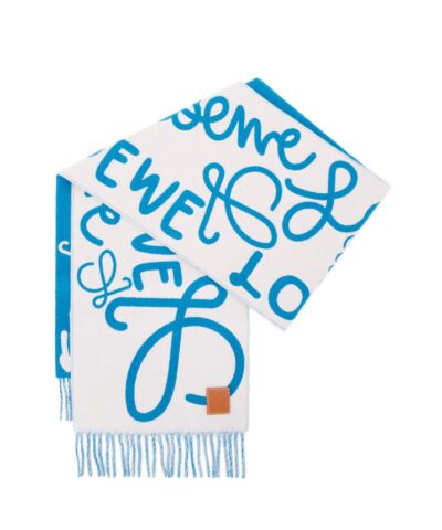 Loewe Scarf In Wool And Cashmere 20238328 12