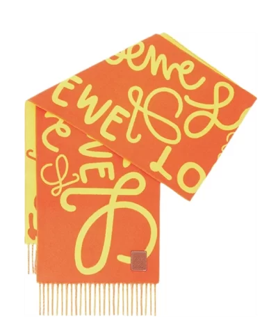 Loewe Scarf In Wool And Cashmere 20238328 6