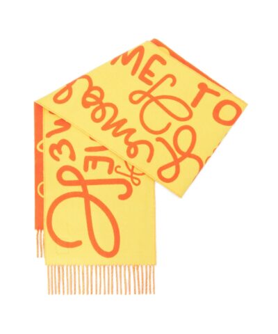 Loewe Scarf In Wool And Cashmere 20238328 7