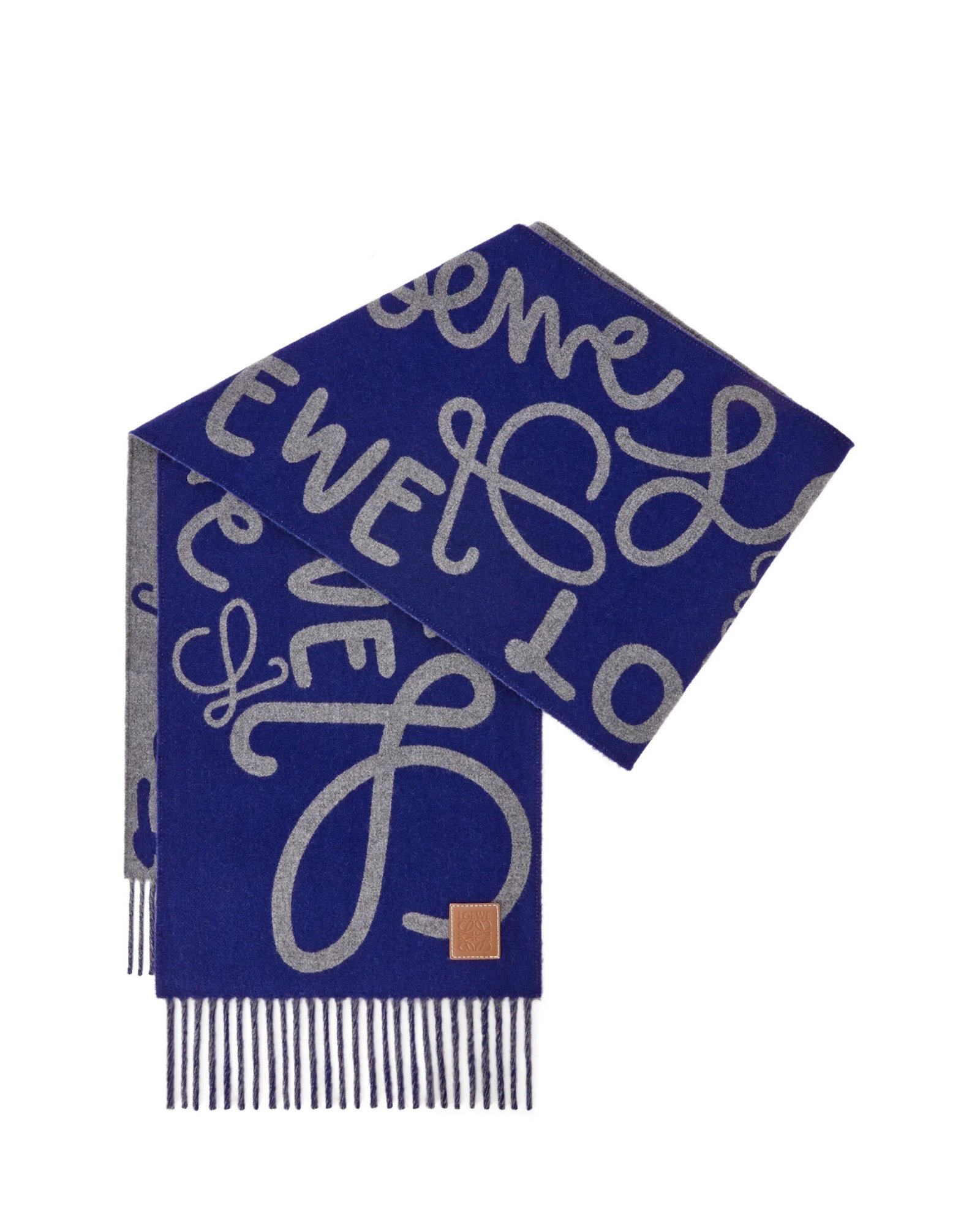Loewe Scarf In Wool And Cashmere-20238328