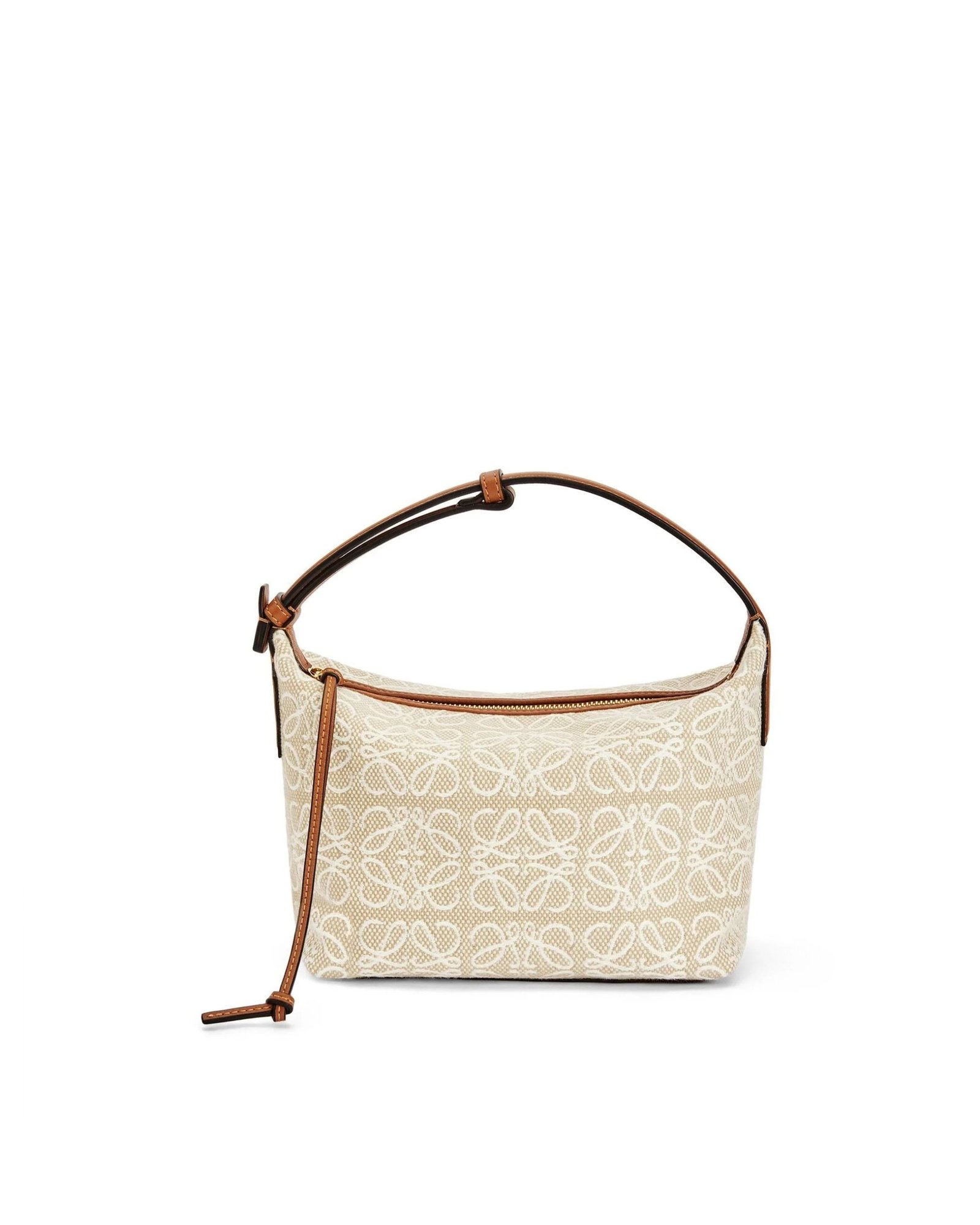 Alternative view of Loewe Small Cubi Bag In Anagram Jacquard And Calfskin