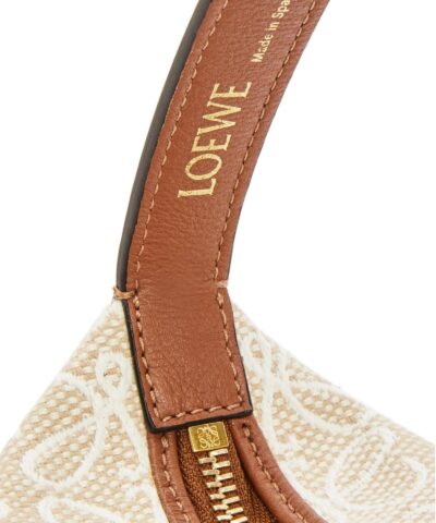 Loewe Small Cubi Bag In Anagram Jacquard And Calfskin 20249980 11