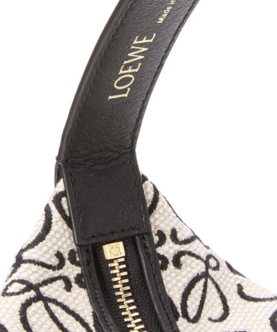Loewe Small Cubi Bag In Anagram Jacquard And Calfskin 20249980 6