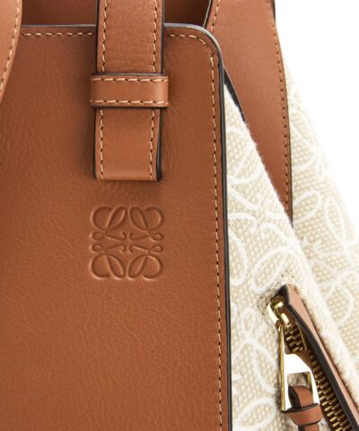 Loewe Small Hammock Bag in Anagram Jacquard and Calfskin 20252395 3