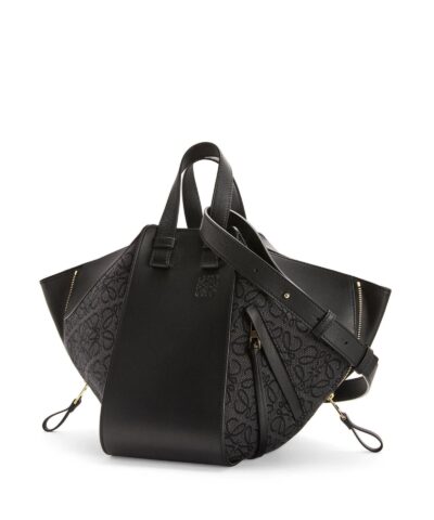 Loewe Small Hammock Bag in Anagram Jacquard and Calfskin 20252426 1