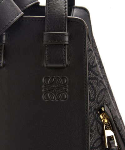 Loewe Small Hammock Bag in Anagram Jacquard and Calfskin 20252426 5
