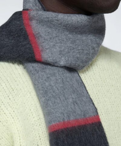 Loewe Window Wool And Cashmere Scarf - Image 5