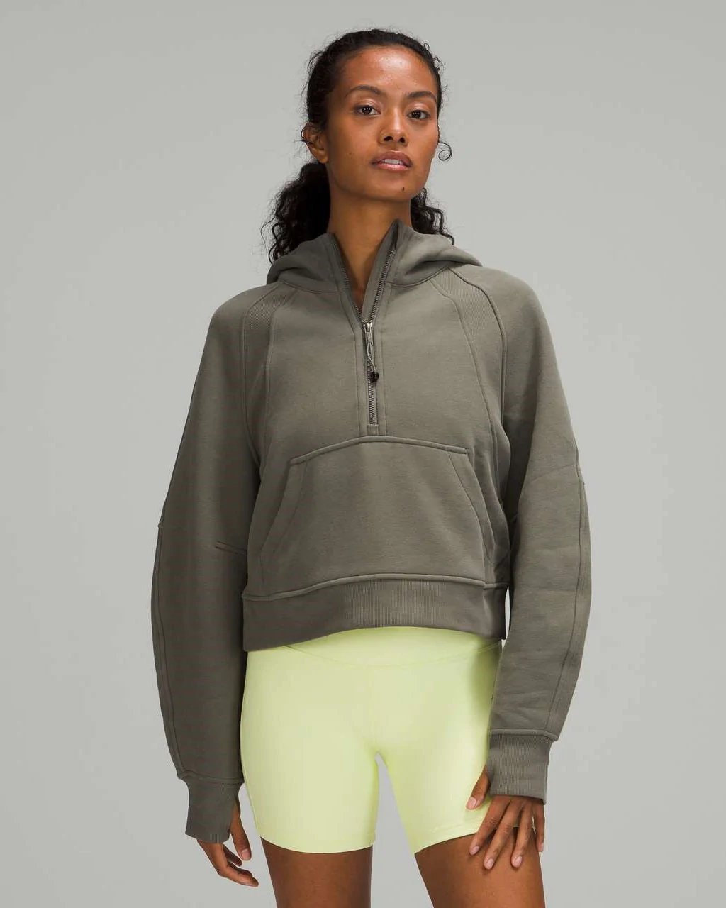 Lululemon Scuba Oversized 1/2 Zip Hoodie-20238245