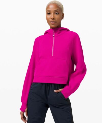Lululemon Scuba Oversized 1/2 Zip Hoodie-20238251