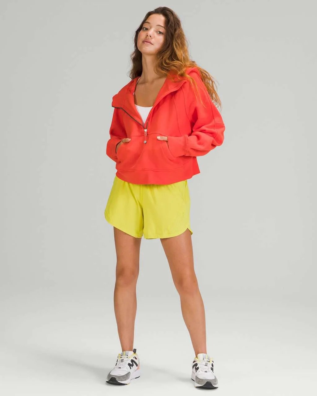 Alternative view of Lululemon Scuba Oversized 1/2 Zip Hoodie