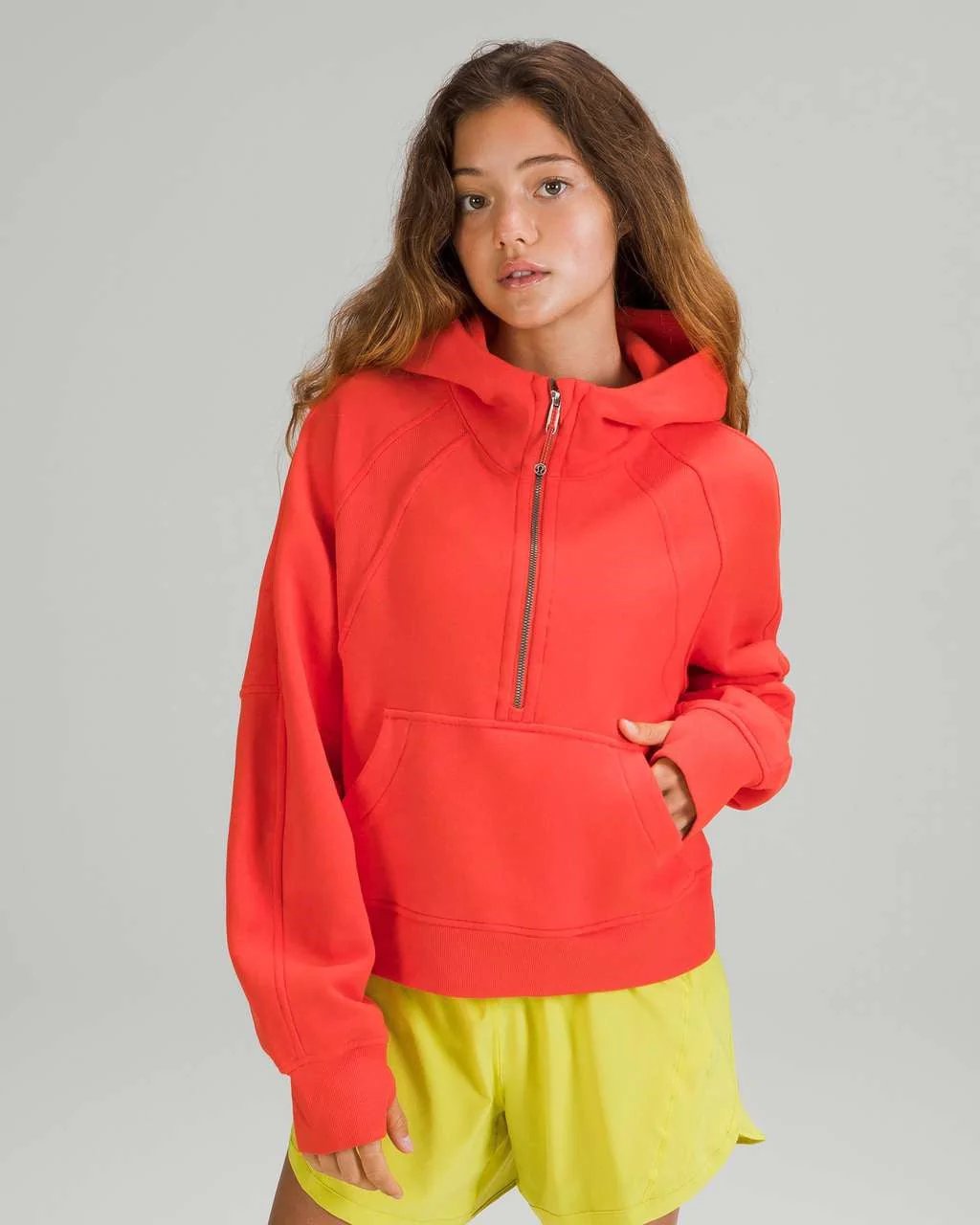 Lululemon Scuba Oversized 1/2 Zip Hoodie-20238262