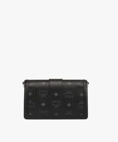 MCM Gretl Black Crossbody in Visetos 20251614 2