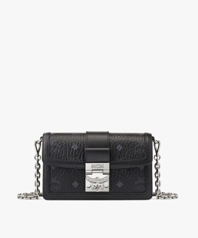 MCM Gretl Black Crossbody in Visetos-20251614