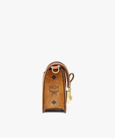MCM Gretl Cognac Crossbody in Visetos 20251621 2