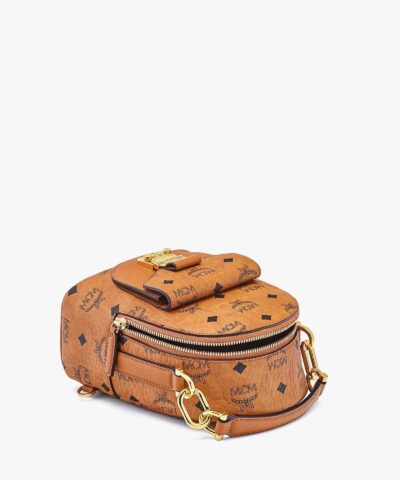 MCM Patricia Backpack in Visetos - Image 3