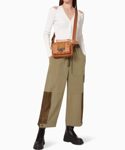 MCM Womens Klassik Geo Laurel Small Crossbody 20251598 1