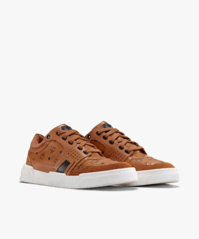 MCM Womens Skyward Low Top Sneakers in Visetos 20245412 1