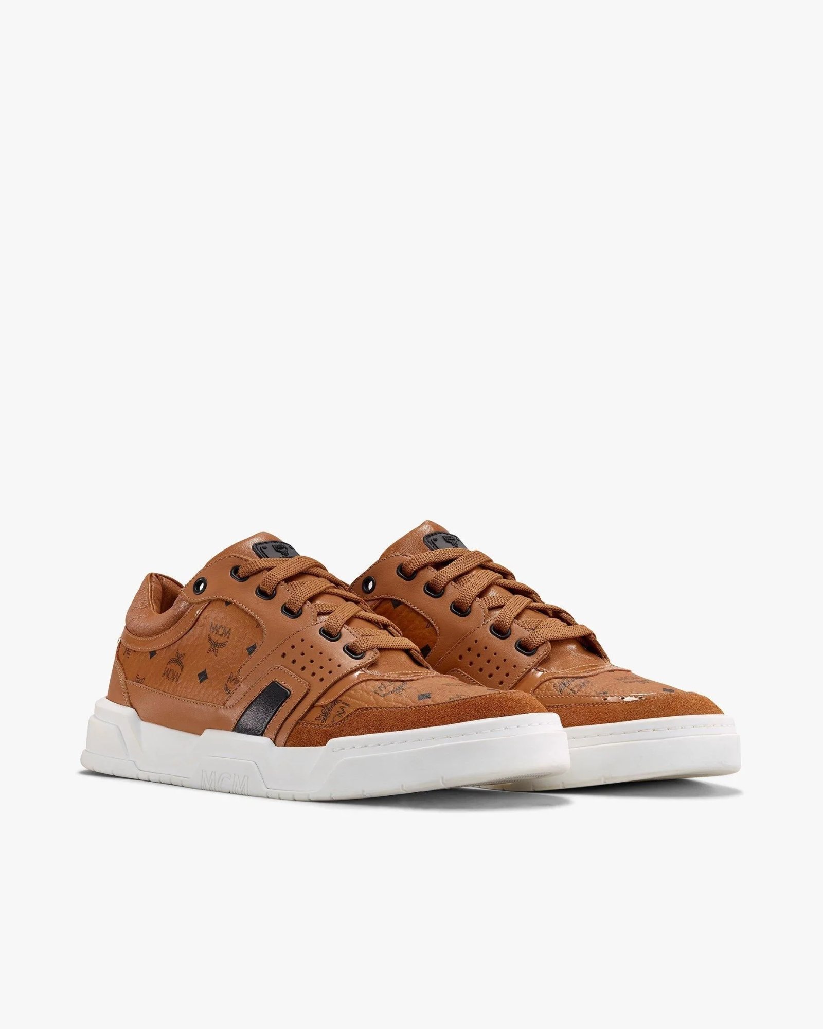 Alternative view of MCM Women's Skyward Low-Top Sneakers in Visetos