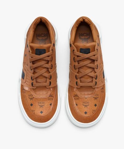 MCM Womens Skyward Low Top Sneakers in Visetos 20245412 4