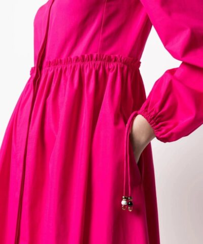Max Mara Bairo Poplin Dress 20242749 3
