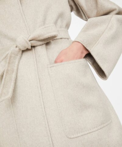 Max Mara Cashmere Coat Beige 20246356 4