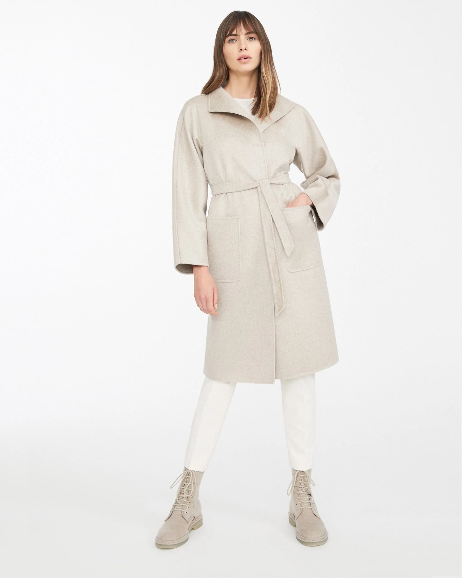 Max Mara Cashmere Coat, Beige-20246356