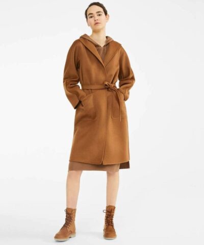 Max Mara Cashmere Coat, Tobacco-20246372
