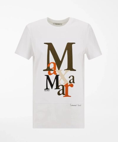 Max Mara Cotton Jersey T Shirt 20253673 4