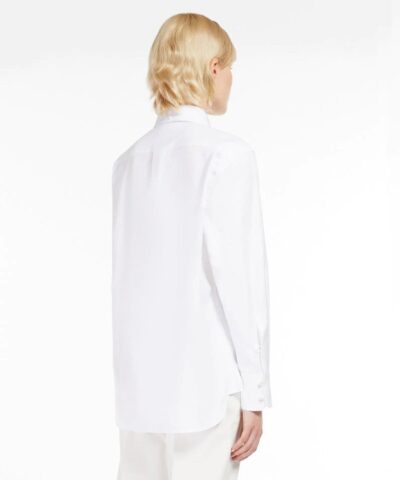 Max Mara Cotton Oxford Shirt 20238872 2