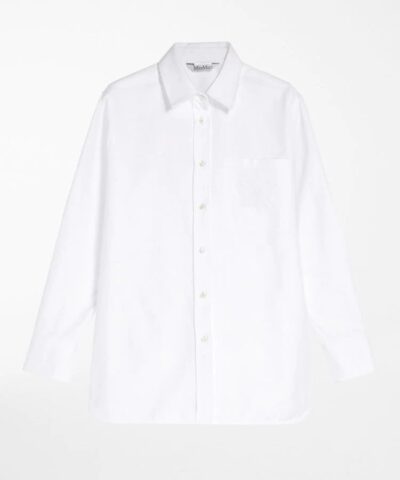 Max Mara Cotton Oxford Shirt 20238872 3