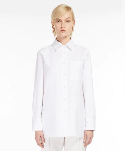 Max Mara Cotton Oxford Shirt-20238876
